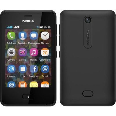 Smartphone Nokia Asha 501 Dual Chip Wifi Tela 3 Câmera 3.2
